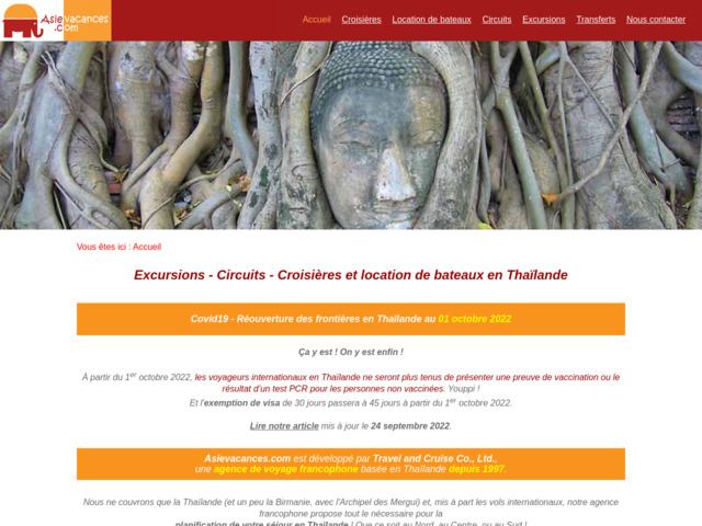 Planifier son voyage en Thaïlande