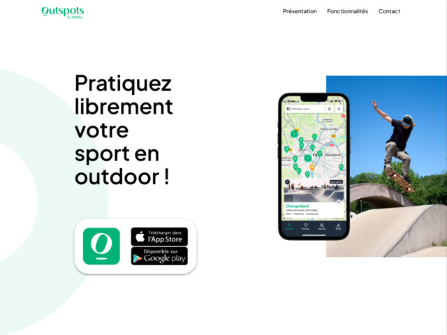 Outspots : Les spots de pratique du sport libre et gratuit en outdoor