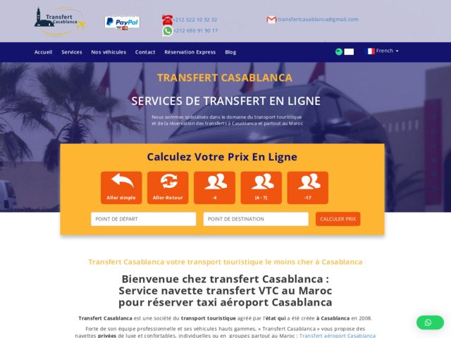 Transfert Casablanca
