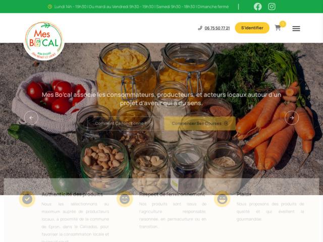 Mes bo'cal mon épicerie zéro déchet et locale