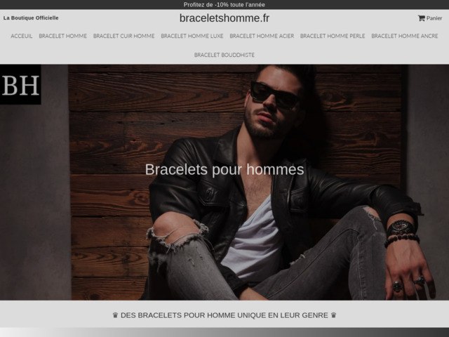 Bracelets masculins de prestige | Collection lgante & branche en France