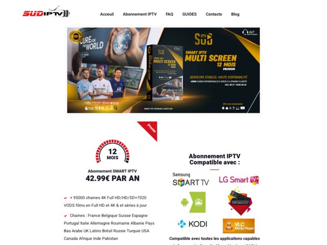 Abonnement Smart IPTV