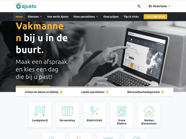 Ajusto : travaux à domicile
