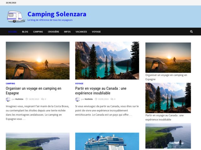 Camping solenzara : le blog de rfrence de tous les voyageurs