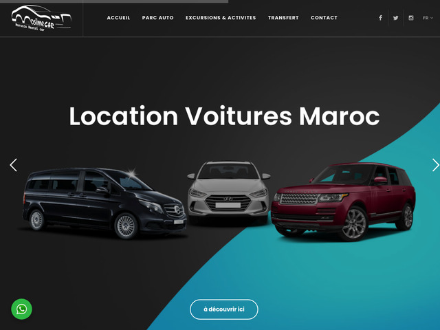 Location de voiture pas chère à marrakech gueliz