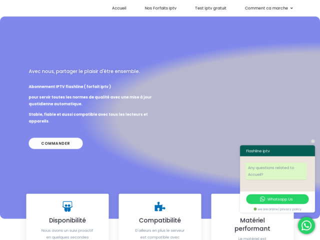 Abonnement IPTV