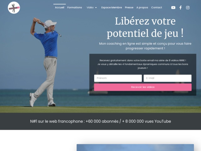 Cours de golf