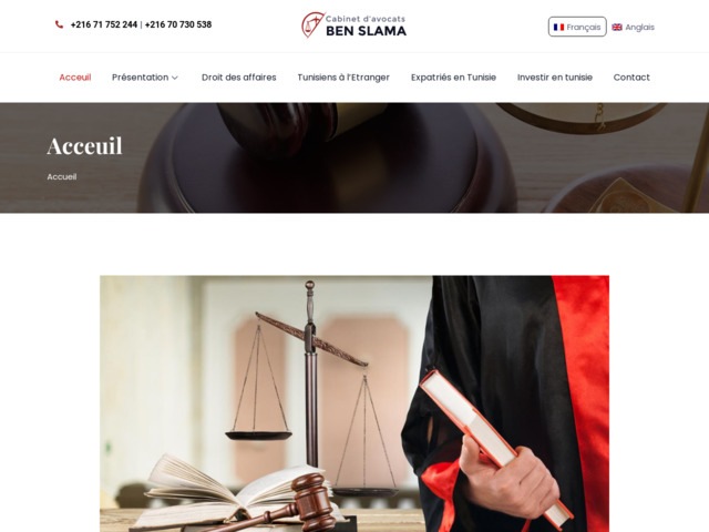 Cabinet avocat en Tunisie : avocat d'affaires en Tunisie