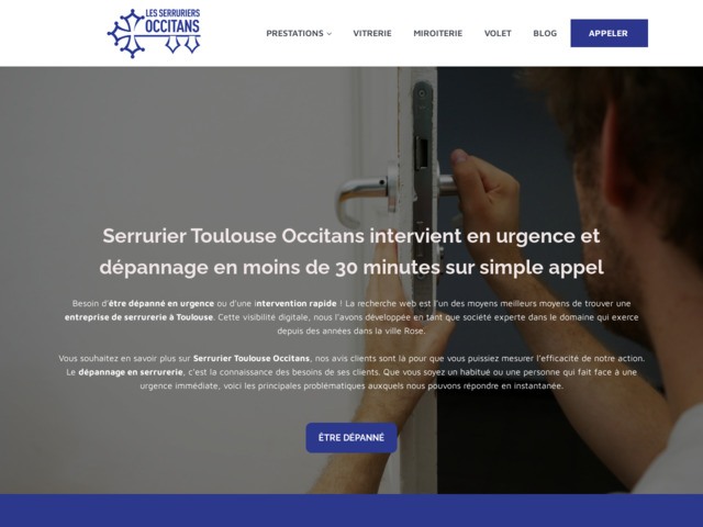 Entreprise de serrurerie toulousaine  prix dfiant toute concurrence