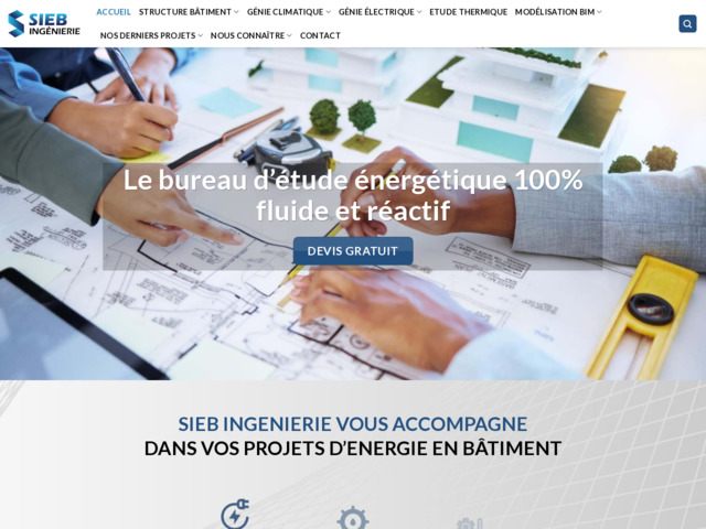 Bureau d'tude en nergie et thermicit des btiments  Paris