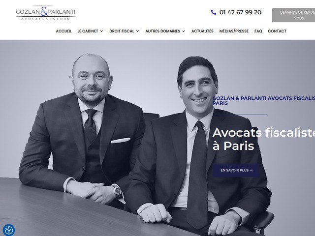 Cabinet d'avocats gozlan & parlanti droit fiscal