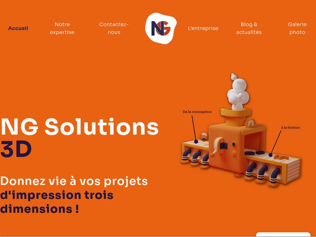 NG Solutions 3D – expert de l'impression 3D  Reims
