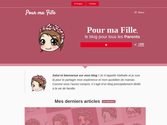 Pour ma Fille, le blog pour tous les Parents