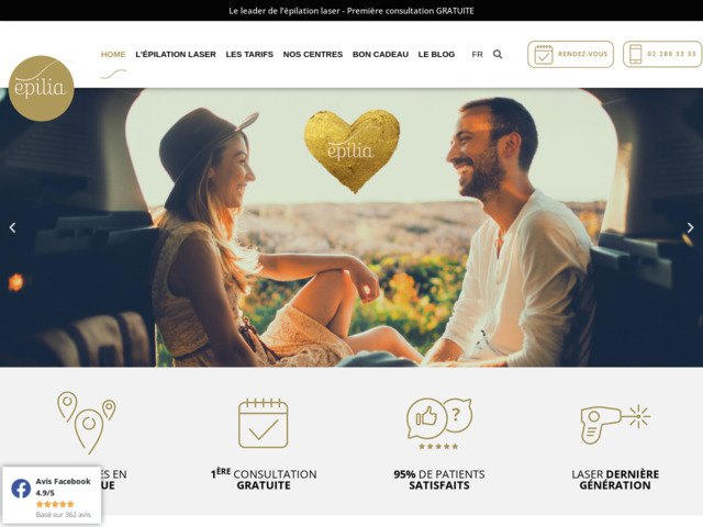 Epilia, le précurseur de l'épilation laser permanente en Belgique