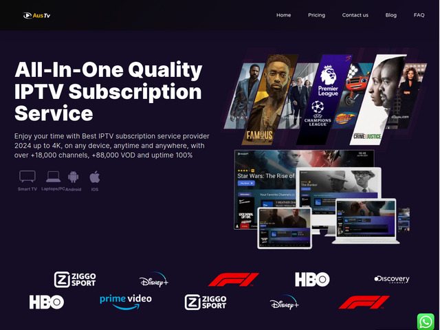 Aus-tv: Best IPTV Subscription Service provider in 2024