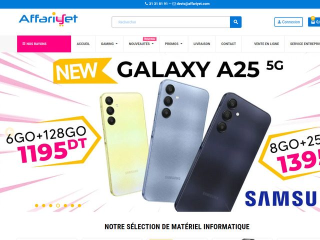 Affariyet : boutique de vente en ligne : électroménager, informatique..