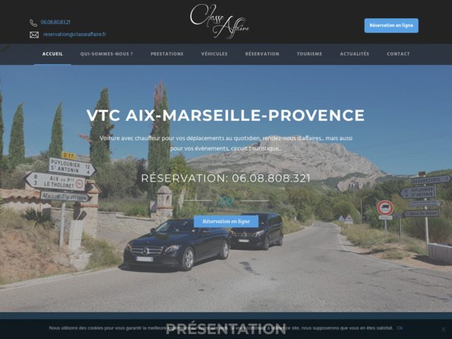 Chauffeur Aix en Provence - Classe Affaire