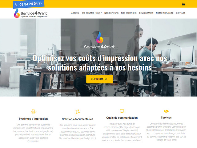 Service4print : expert en matériels d'impression