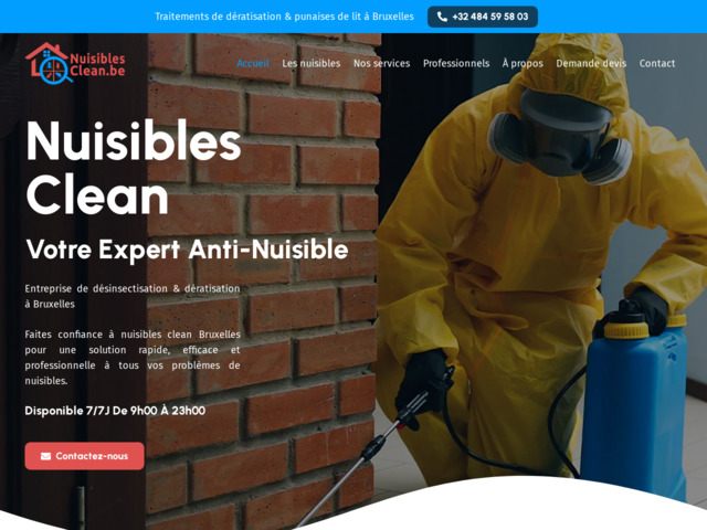 Anti nuisible Bruxelles