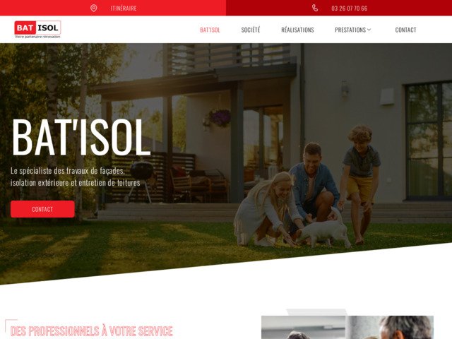 Bat'isol - spécialiste en isolation thermique par l'extérieur à Reims