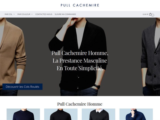 Pull cachemire
