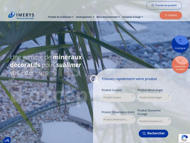 Fournisseur de minéraux décoratifs - Galets, dalles, gravier, paillettes