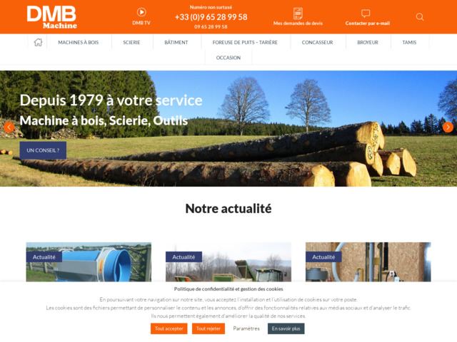 DMB Machine – Fournisseur de machines pour le bâtiment à Torcy-en-Valois
