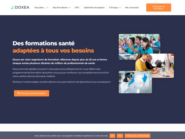 Doxea, formation santé en e-learning et présentiel