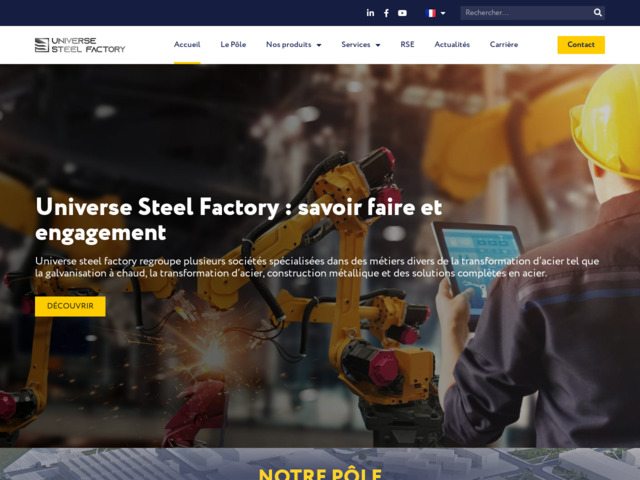 Universe steel factory
