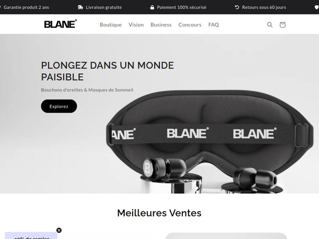 Blane - Spcialiste des bouchons anti-bruit pour oreilles