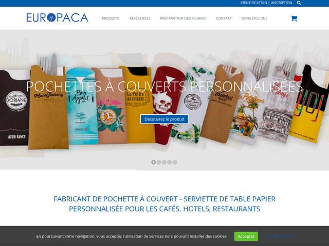 Serviette restaurant - europaca
