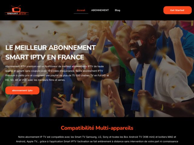 Le meilleur abonnement smart IPTV en France