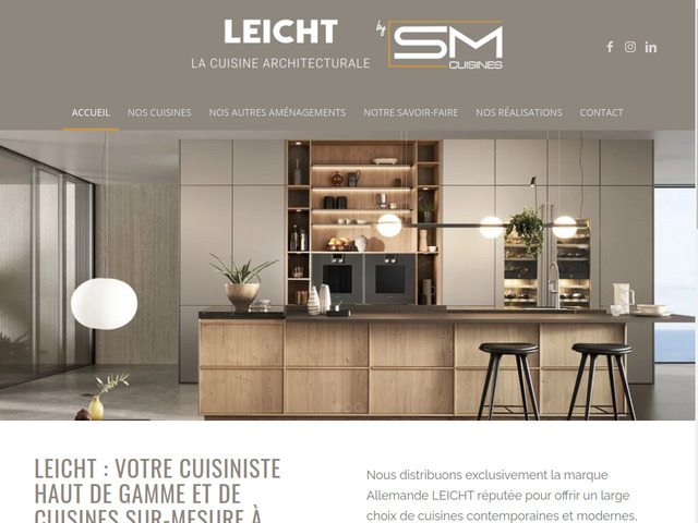 Cuisine sur mesure Hyères - SM Cuisines