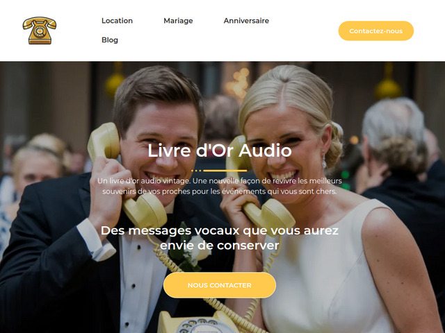 Livre d'or audio