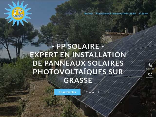 Panneaux solaires entreprise Grasse - FP Solaire