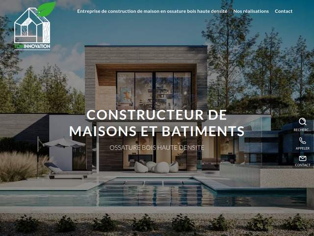 Entreprise de construction maison bois - Tominnovation