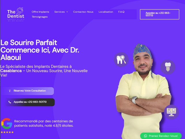 Orthodontiste Dr Alaoui Ahmed