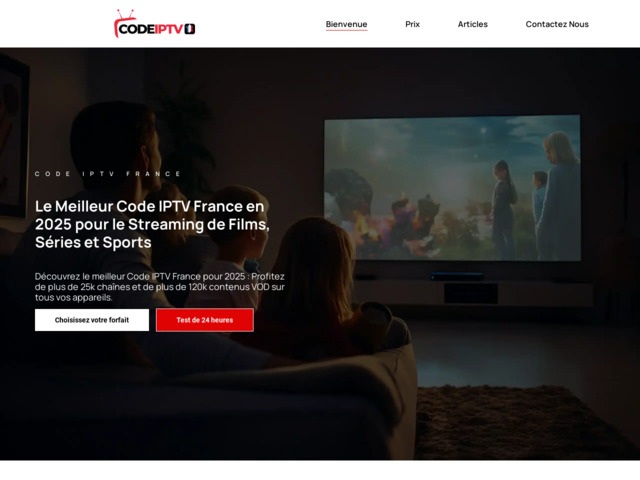 CODE IPTV FRANCE : Le Meilleur Abonnement IPTV 2025