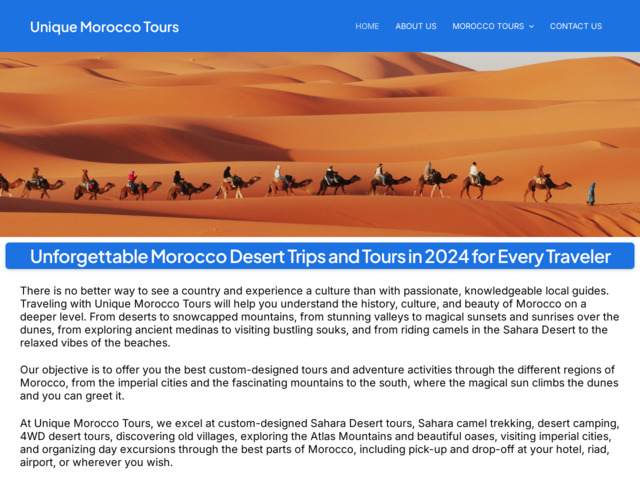 Unique Morocco Tours