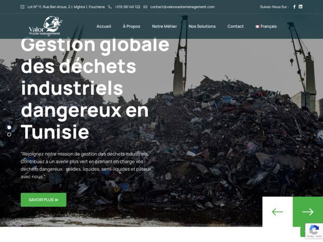 Gestion des déchets industriels dangereux en Tunisie