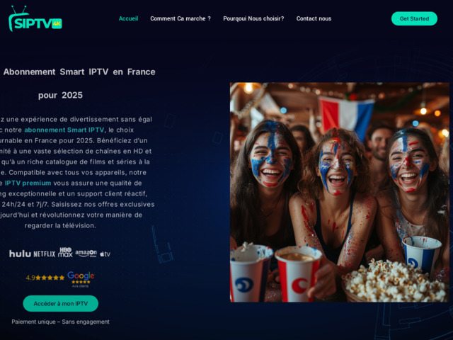 Smart IPTV - Meilleur abonnement Smart IPTV en France 2025