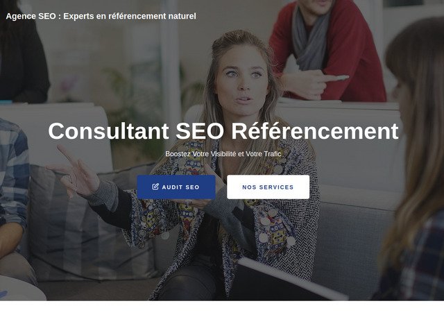 L'agence SEO qui booste votre site web