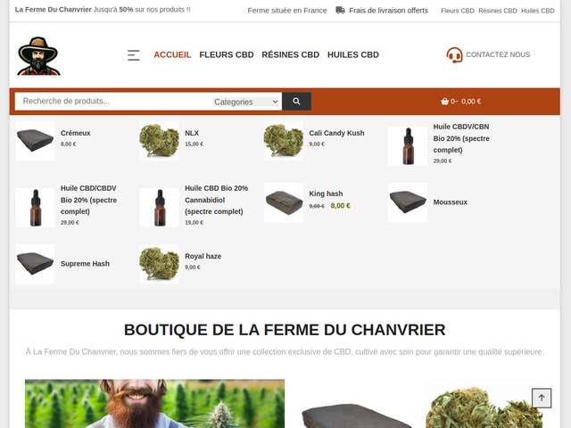 La ferme du chanvrier (cbd shop)