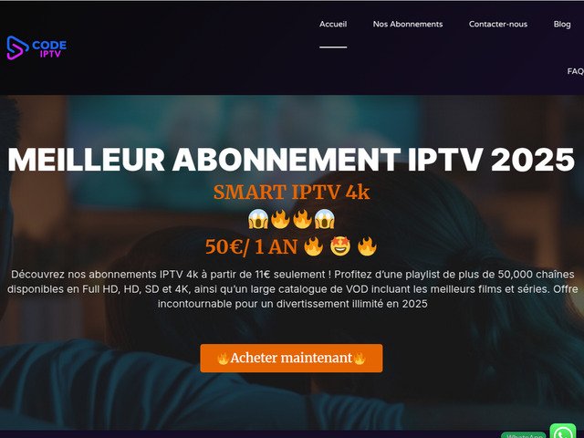Meilleur abonnement IPTV Premium en France