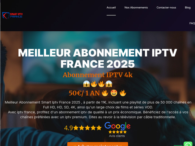 Meilleur abonnement IPTV France