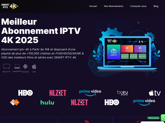 Meilleur abonnement IPTV 4K 2025