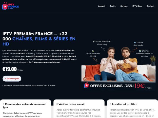 Abonnement iptv