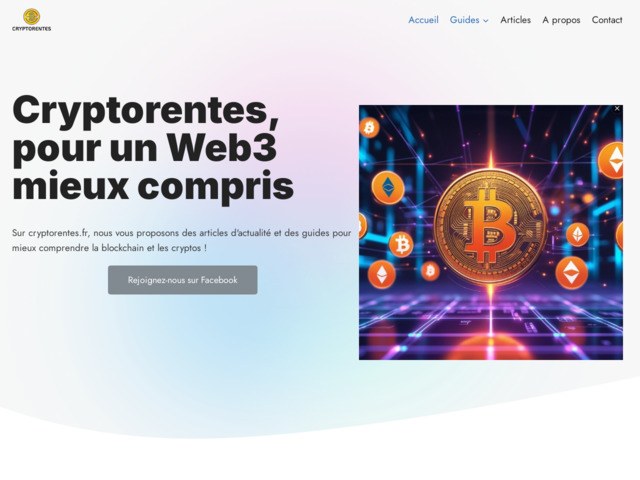 Cryptorentes, pour un web3 mieux compris