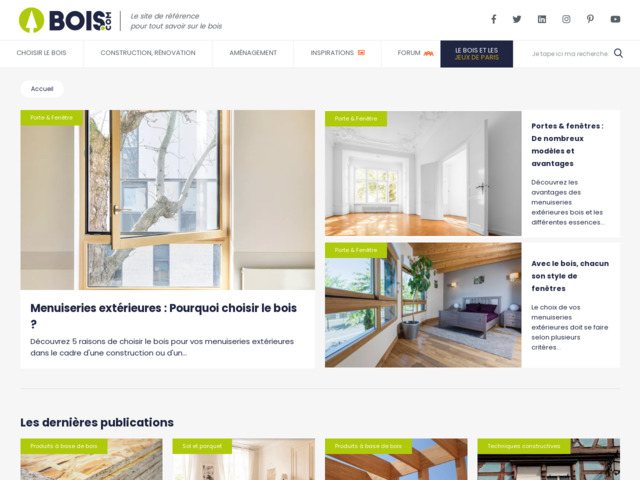 Bois.com - Le site de référence pour tout savoir sur le bois
