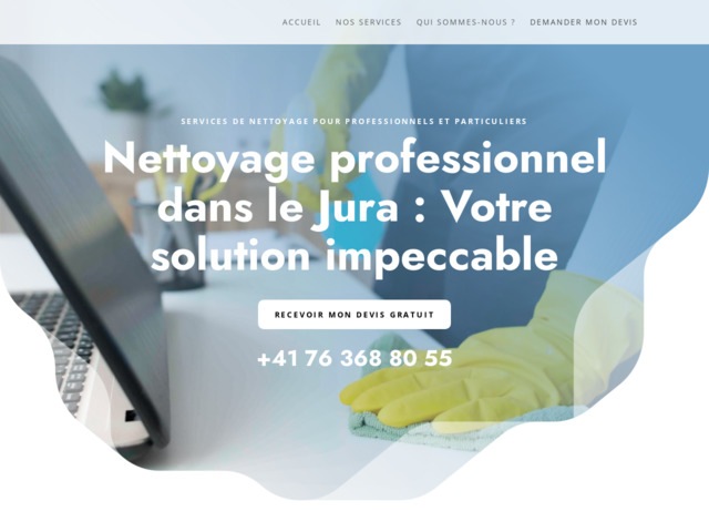 Arkange Nettoyage – Services de nettoyage pro dans tout le Jura